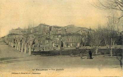 CPA FRANCE 84 " Velleron, Vue générale"