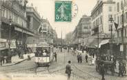 13 Bouch Du Rhone / CPA FRANCE 13 "Marseille, La Cannebière " / TRAM