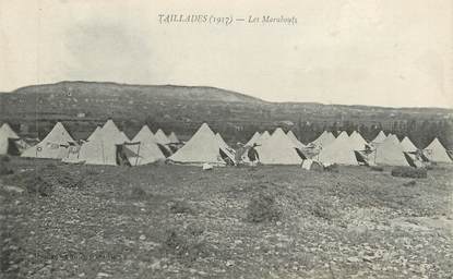 CPA FRANCE 84 " Taillades, Les Marabouts'
