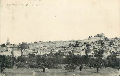 CPA FRANCE 84 " St Saturnin les Apt, Vue générale"