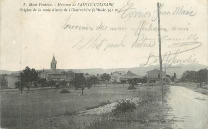CPA FRANCE 84 " Le Mont Ventoux, Hameau de Ste Colombe"