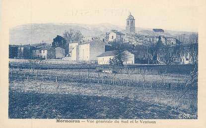 CPA FRANCE 84 " Mormoiron, Vue générale du Sud et le Ventoux"