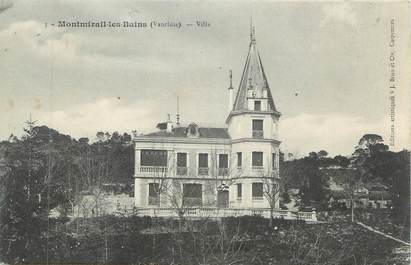 CPA FRANCE 84 " Montmirail les Bains, Villa"