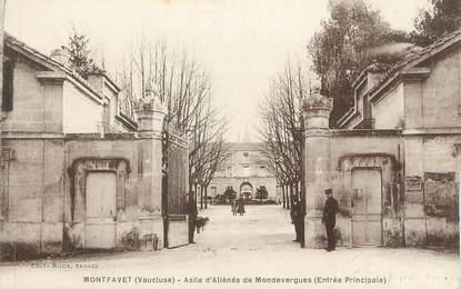 CPA FRANCE 84 " Montfavet, Asile d'Alliénés de Mondevergues"