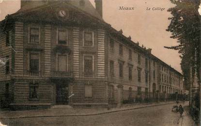 CPA FRANCE 77 "Meaux, le Collège"