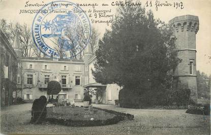 CPA FRANCE 84 " Jonquières, Château de Beauregard"