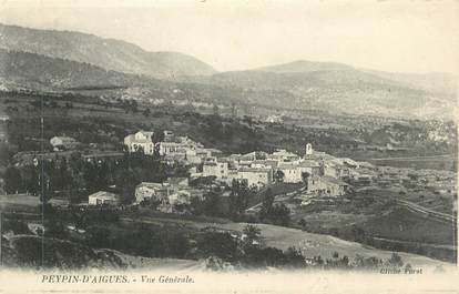 CPA FRANCE 84 " Peypin d'Aigues, Vue générale"