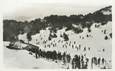 CPA FRANCE 84 "Le Mont Ventoux, Le chalet et vue sur les Alpes" / SKI