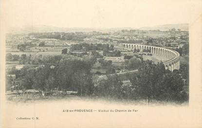 CPA FRANCE 13 " Aix en Provence, Viaduc du Chemin de Fer"