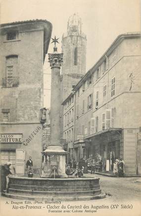 CPA FRANCE 13 " Aix en Provence, Le Clocher du Couvent des Augustins"