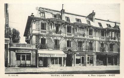 / CPA FRANCE 06 "Nice, hôtel Lepante"