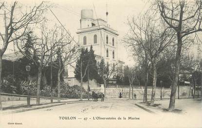 CPA FRANCE 83 " Toulon, L'Observatoire de la Marine"