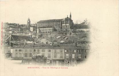 CPA FRANCE 55 " Bar le Duc, Tour de l'Horloge et Couvent"