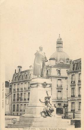 CPA FRANCE 55 " Bar le Duc, Statue Maréchal Exelmans"