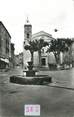 30 Gard CPSM FRANCE 30 " Le Vigan des Cévennes, La fontaine et l'église"