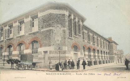 CPA FRANCE 94 " Nogent sur Marne, Ecole des filles"