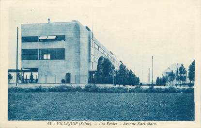 CPA FRANCE 94 " Villejuif, Les Ecoles, Avenue Karl Marx"
