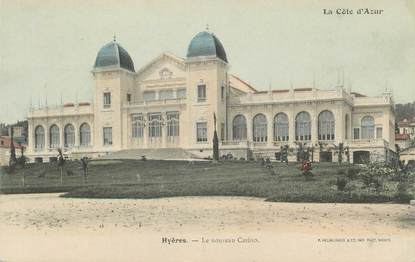 CPA FRANCE 83 " Hyères , Le Nouveau Casino"