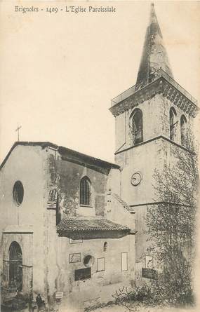 CPA FRANCE 83 " Brignoles, L'église paroissiale"