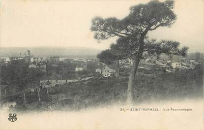 CPA FRANCE 83" St Raphaël, Vue panoramique"