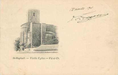 CPA FRANCE 83" St Raphaël, La vieille église"