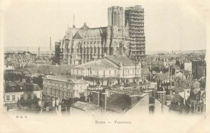 CPA FRANCE 51 " Reims, Le panorama"