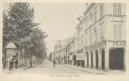 CPA FRANCE 51 " Reims, La Place Drouet d'Erlon"