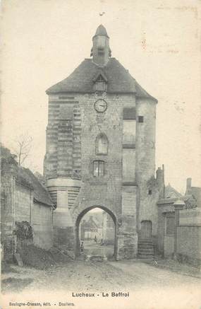 CPA FRANCE 80 "Lucheux, le Beffroi"