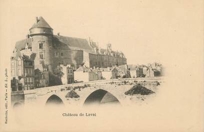 CPA FRANCE 53 " Laval, Le château"