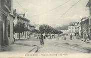 74 Haute Savoie CPA FRANCE 74 "Annemasse, Route de Genève et la place"