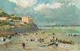 CPA FRANCE 35 " Dinard, La plage"