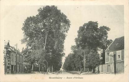 CPA FRANCE 91 " Montlhery, Route d'Orléans"
