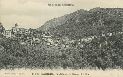 CPA FRANCE 06 " Saorge, Vallée de la Roya"