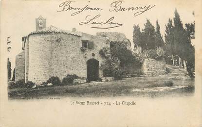 CPA FRANCE 83 " Le Vieux Bausset, La chapelle"