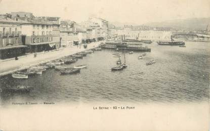 CPA FRANCE 83 "La Seyne sur Mer, Le port"