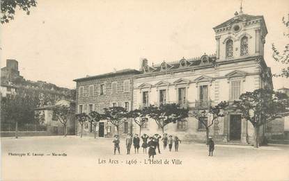 CPA FRANCE 83 " Les Arcs, L'Hôtel de Ville"