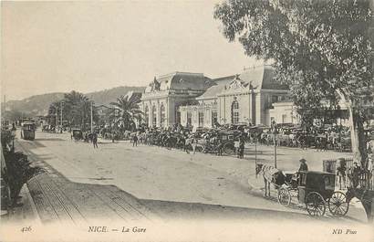 / CPA FRANCE 06 "Nice, la gare"