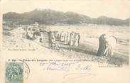 83 Var CPA FRANCE 83 "St Cyr sur Mer, Plage des Lecques"