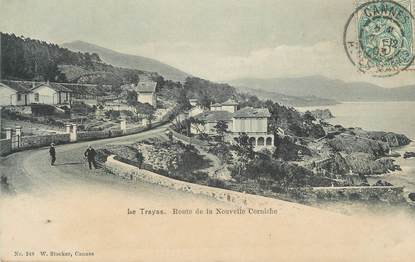 CPA FRANCE 83 "Le Trayas, Route de la Nouvelle Corniche"