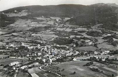 CPSM FRANCE 74 " Cruseilles, Vue générale aérienne"