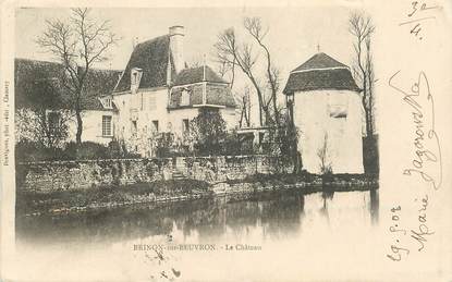 CPA FRANCE 58 "Brinon sur Beuvron, le chateau"