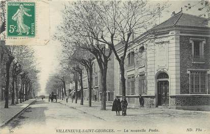 CPA FRANCE 94 " Villeneuve St Georges, La nouvelle Poste"