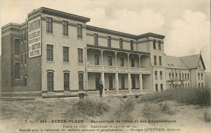 / CPA FRANCE 62 "Berck Plage"