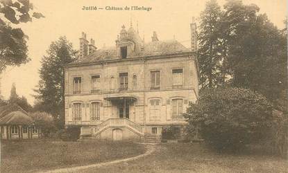 CPA FRANCE 72 "Juillé, chateau de l'Herbage"
