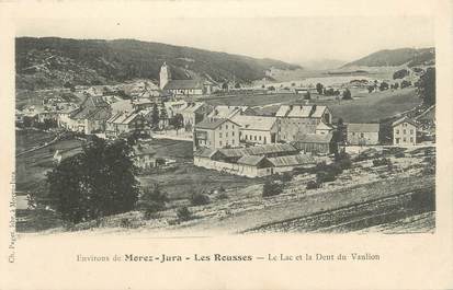 CPA FRANCE 39 "Environs de Morez, Jura, Les Rousses, Le Lac et la Dent du Vaulion'