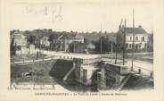 89 Yonne / CPA FRANCE 89 "Laroche Migennes, Le pont du Canal, route de Charmoy"