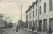 42 Loire CPA FRANCE 42 " Veauche, Route de Galmier"