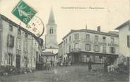 42 Loire CPA FRANCE 42 " Vougy, La place et le monument aux morts"