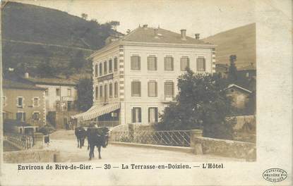 CPA FRANCE 42 " La Terrasse en Doizieu, L'Hôtel"