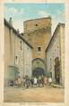 42 Loire CPA FRANCE 42 " Usson en Forez, Porte du vieux château"